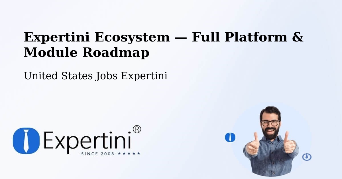 Expertini Ecosystem — Full Platform & Module Roadmap – Morton
